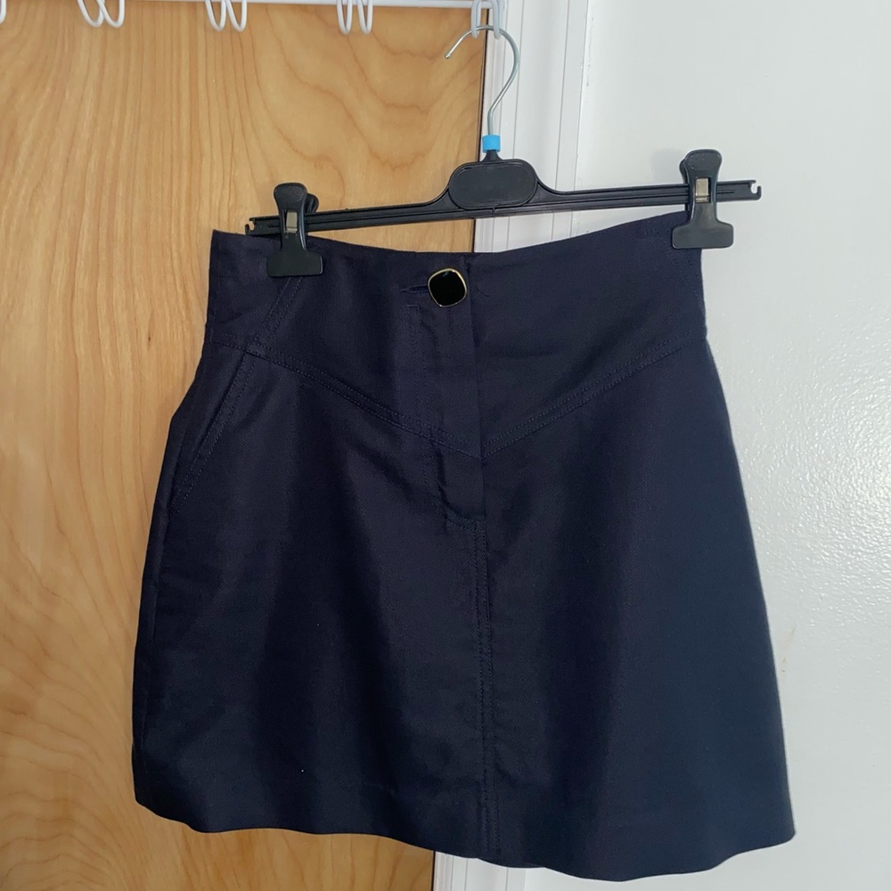 Sandro dark navy skirt size 1